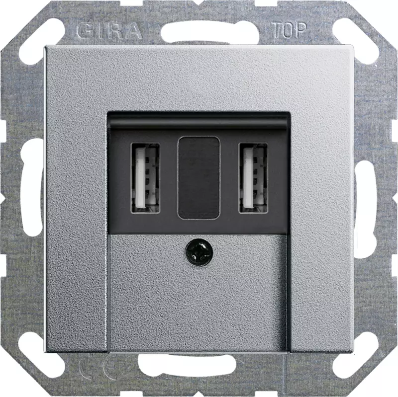   USB Gira, USB-A x 2, 3A ()