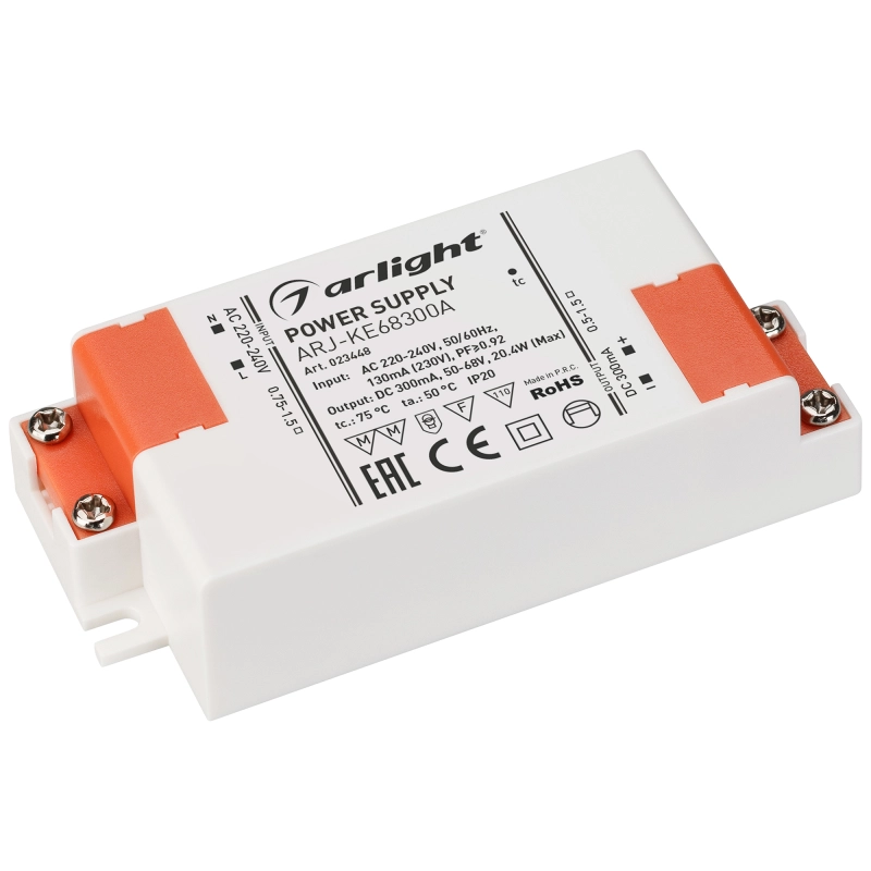   ARJ-KE68300A (20W, 300mA, PFC)