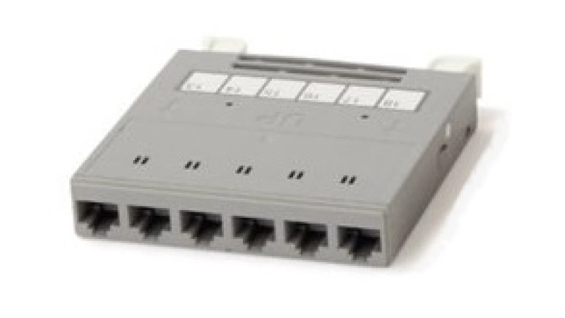 Hyperline PPTR-CSS-1-6xRJ45-C6A-SH-STL     , 6   RJ-45  6A