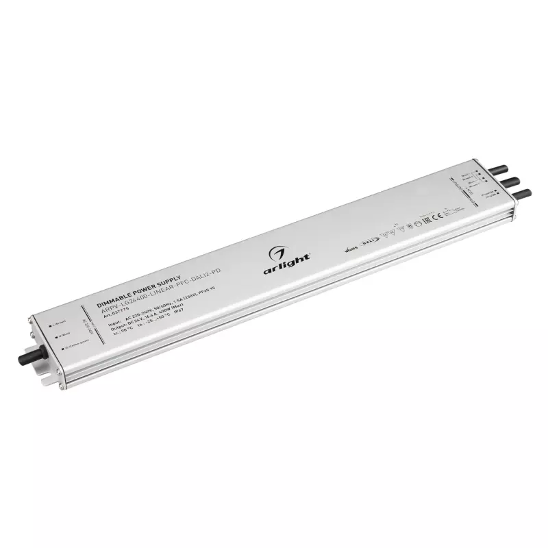   ARPV-LG24400-LINEAR-PFC-DALI2-PD (24V, 16.7A, 400W) (Arlight, IP67 , 5 )