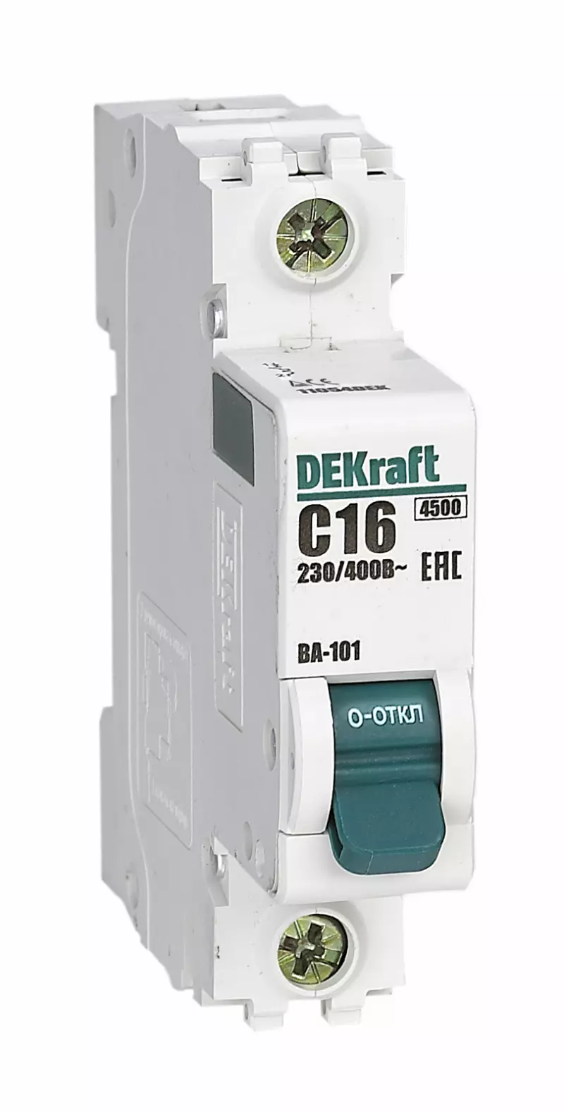   Dekraft -101 - 1P - 63A - B - 4.5kA - 1M