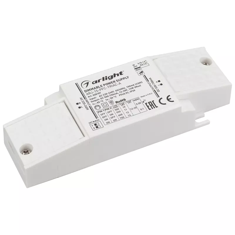   ARJ-15-PFC-TRIAC-A (14W, 500-700mA)