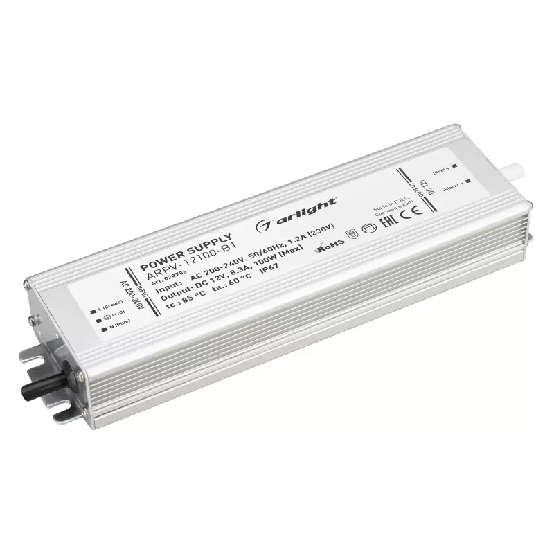   ARPV-12100-B1 (12V, 8,3A, 100W) (Arlight, IP67 , 3 )