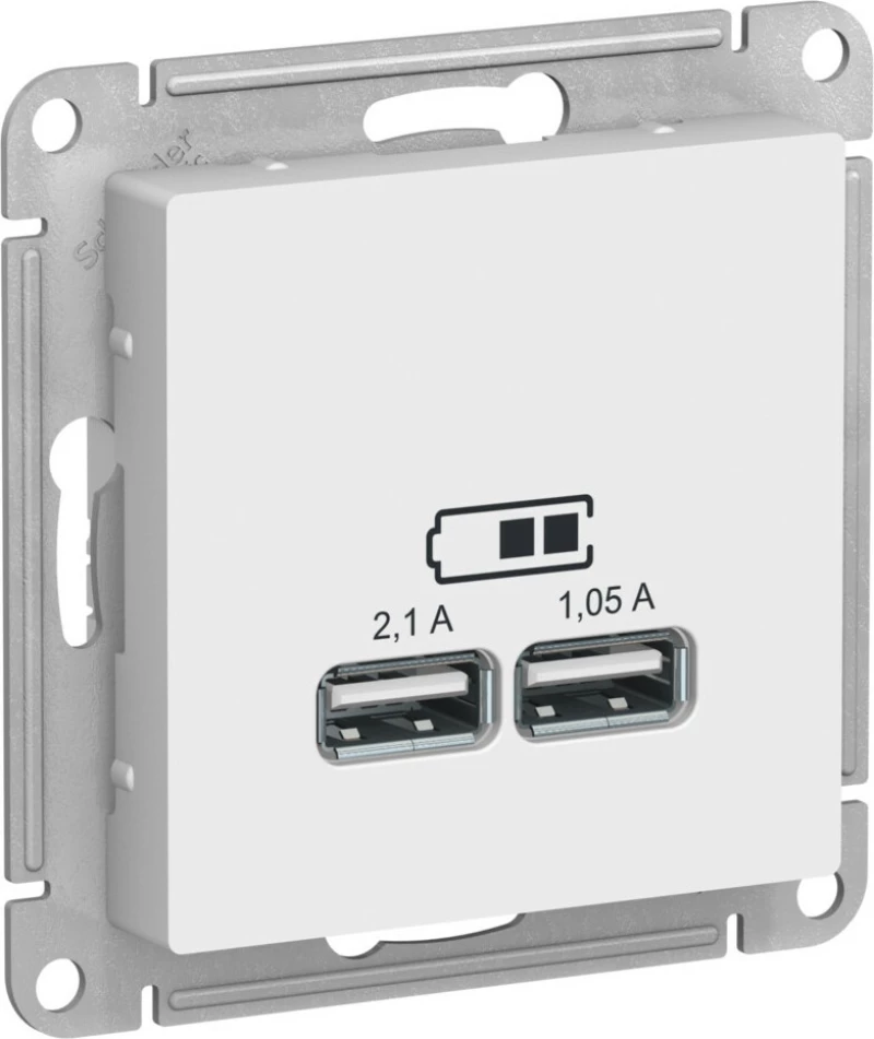   USB Schneider, USB-A x 2, 2.1A ()