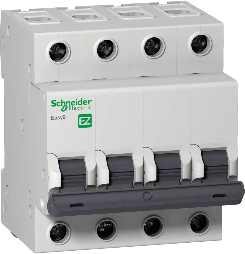   Schneider Easy9 - 4P - 6A - C - 4.5kA - 4M - 400