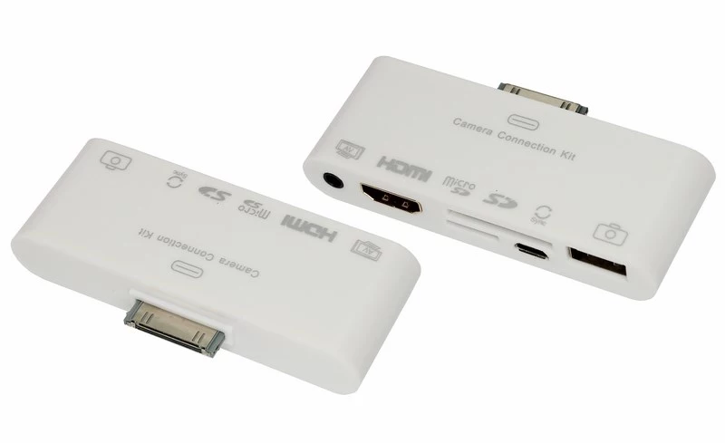 AV  6  1  iPhone 4/4S  HDMI, USB, microSD, SD, 3.5 , microUSB