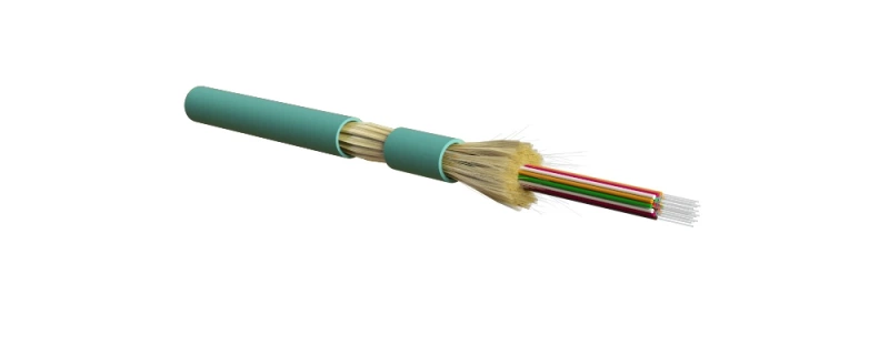 Hyperline FO-DT-IN-503-24-LSZH-AQ  - 50/125 (OM3) , 24 ,    (tight buffer),   , LSZH, ()-HF, -40C - +70C,  (aqua)