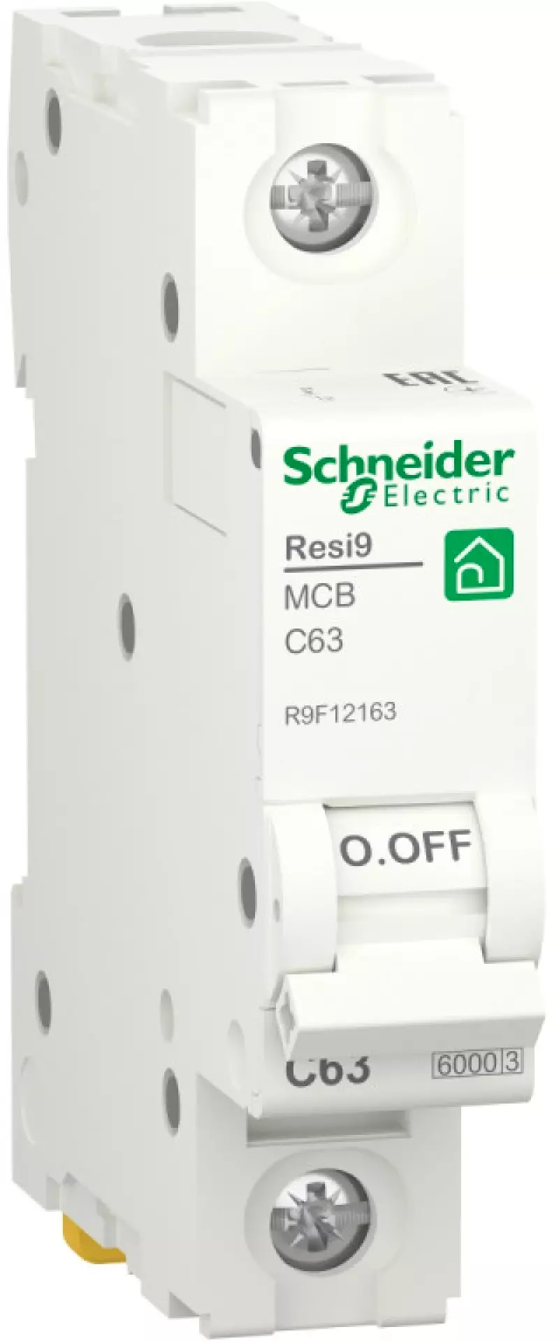   Schneider Resi9 - 1P - 63A - C - 6kA - 1M