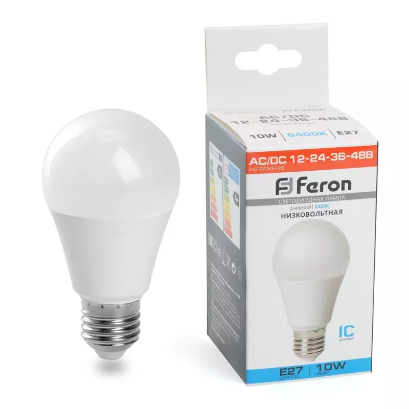   Feron LB-192 E27 10W 6400K 48732