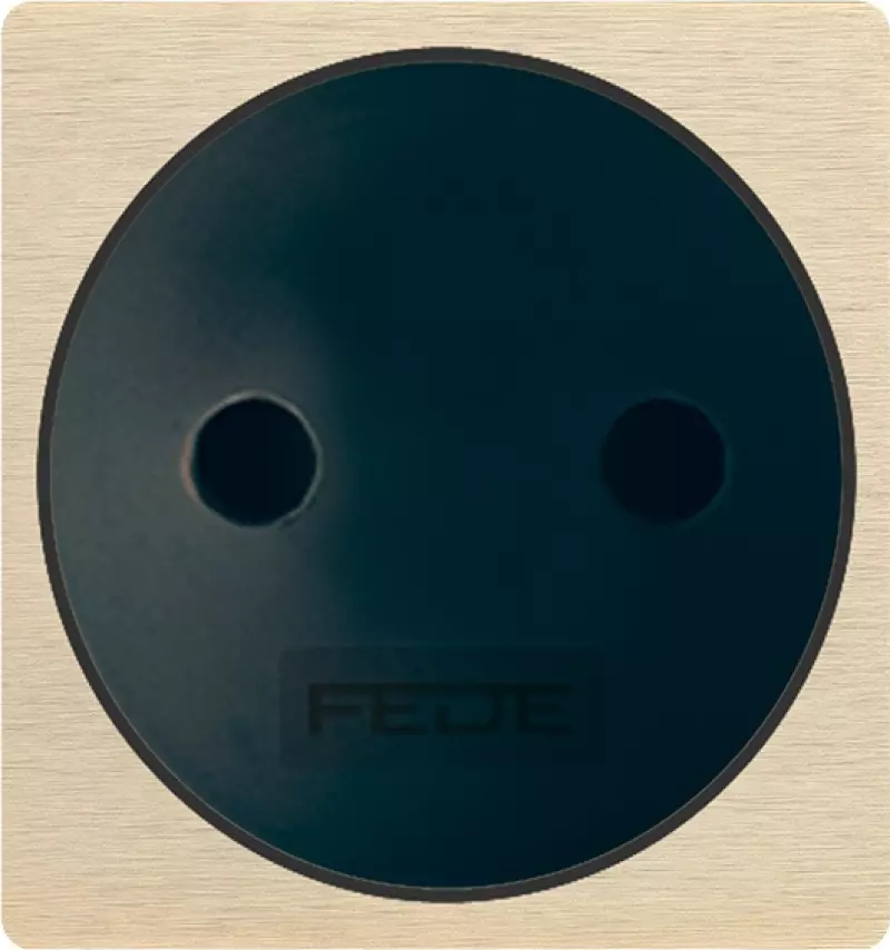   FEDE 2+    /   2+,  Brushed Brass, .