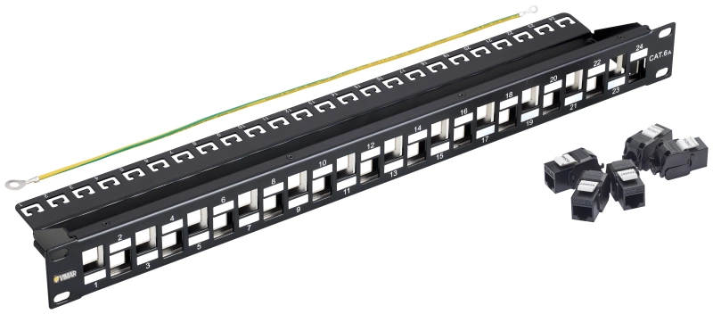  24 RJ45 CAT6A UTP 1U