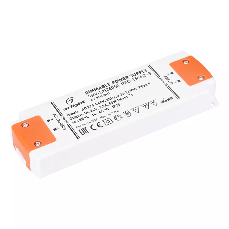   ARV-SN24050-PFC-TRIAC-B (24V, 2.1A, 50W)