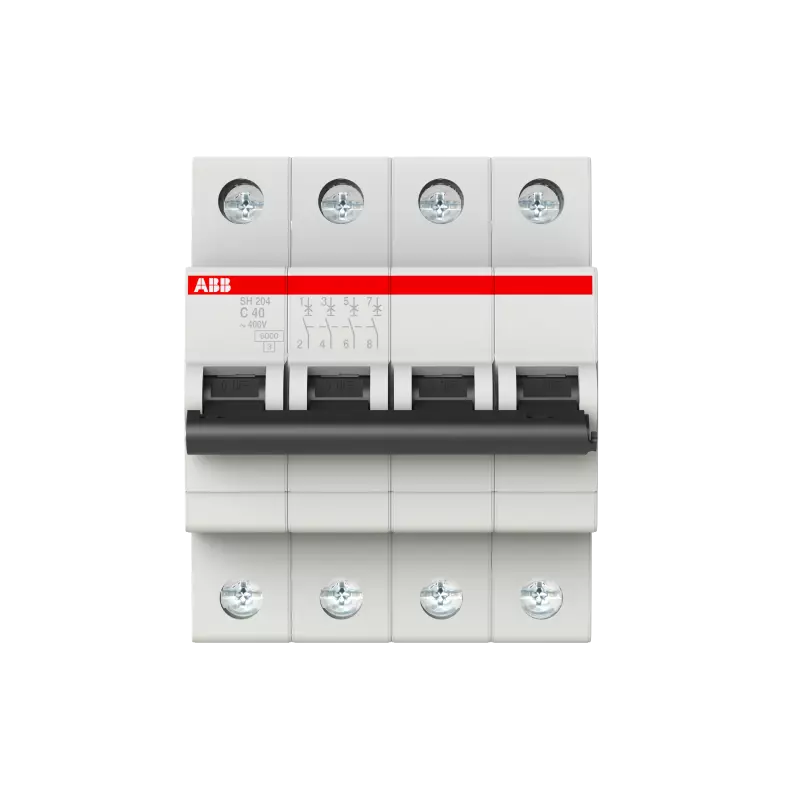   ABB SH204 - 4P - 40A - C - 4.5kA - 4M - 400