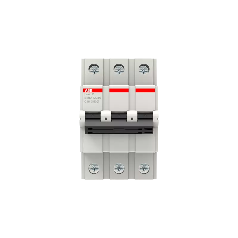   ABB Basic M - 3P - 16A - C - 4.5kA - 3M - 400