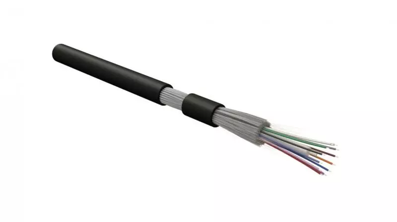 Hyperline FO-DT-IN/OUT-50-12-HFLTx-BK  - 50/125 (OM2) , 12 ,    (tight buffer), /, HFLTx, 40C  +70C, 