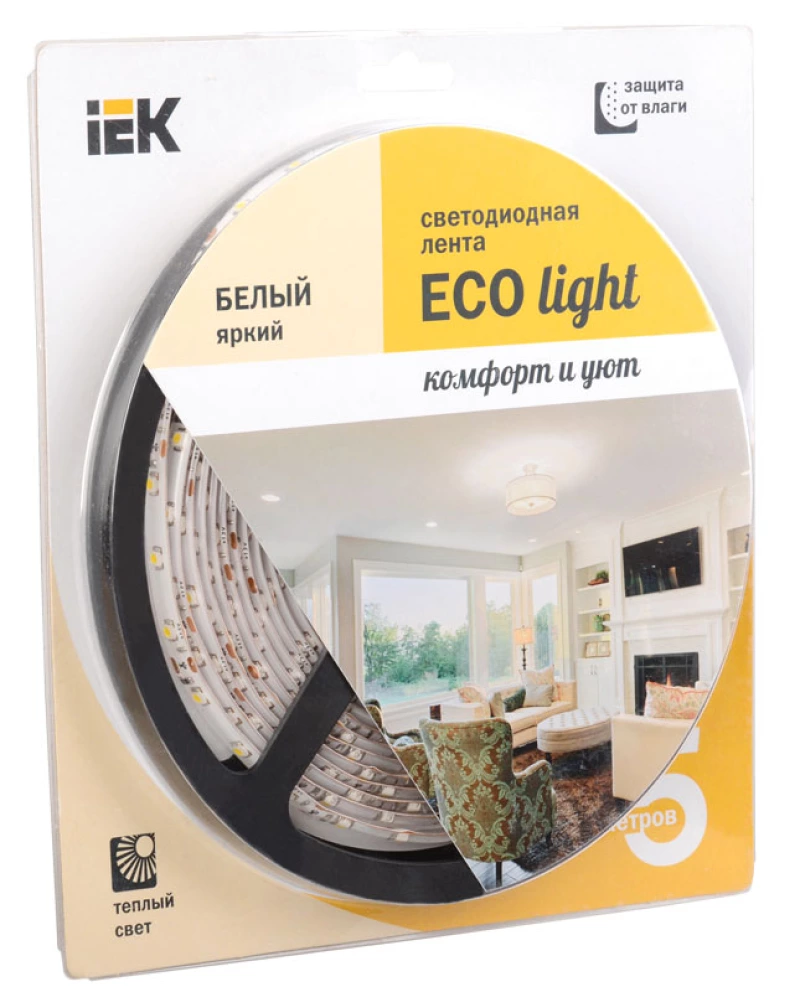  LED 5   LSR-3528WW60-4.8-IP65-12V IEK-eco