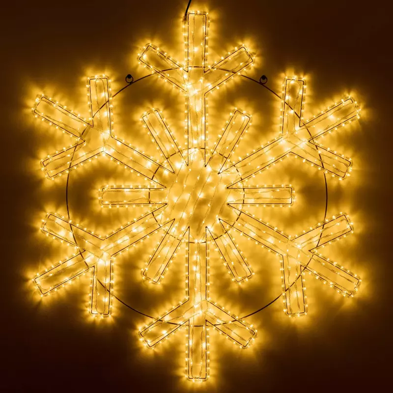  ARD-SNOWFLAKE-M11-1250x1200-604LED Warm (230V, 36.5W) (Ardecoled, IP65)