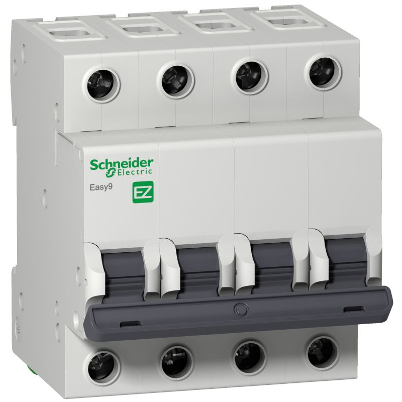   Schneider Easy9 - 4P - 63A - B - 4.5kA - 4M - 400