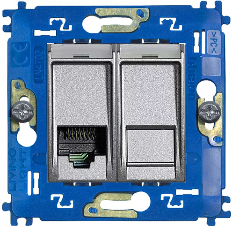   RJ11+RJ45 Livinglight, . 5E ()