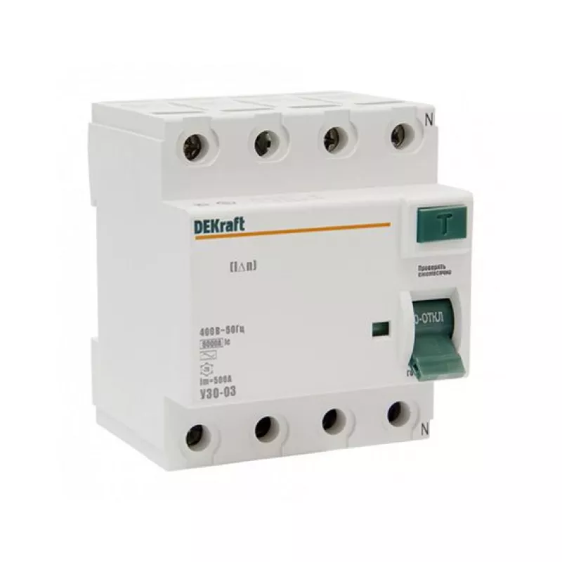    (/) Dekraft -03 - 4P - 40A - AC - 100mA