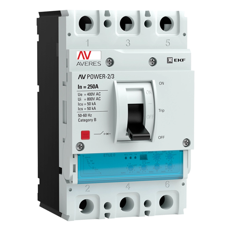   AV POWER-2/4 4 250 50kA ETU2.0 EKF AVERES