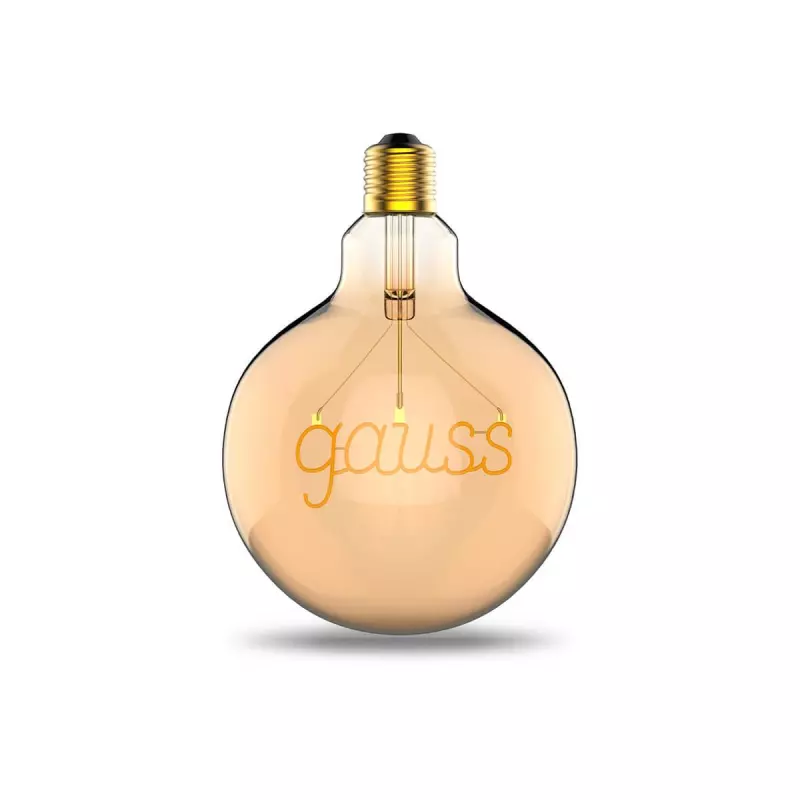  Gauss LED Filament G125 GAUSS E27 2,5W Golden 200lm 2000K 1/20