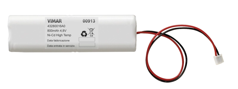   Ni-Cd 4,8V 800mAh