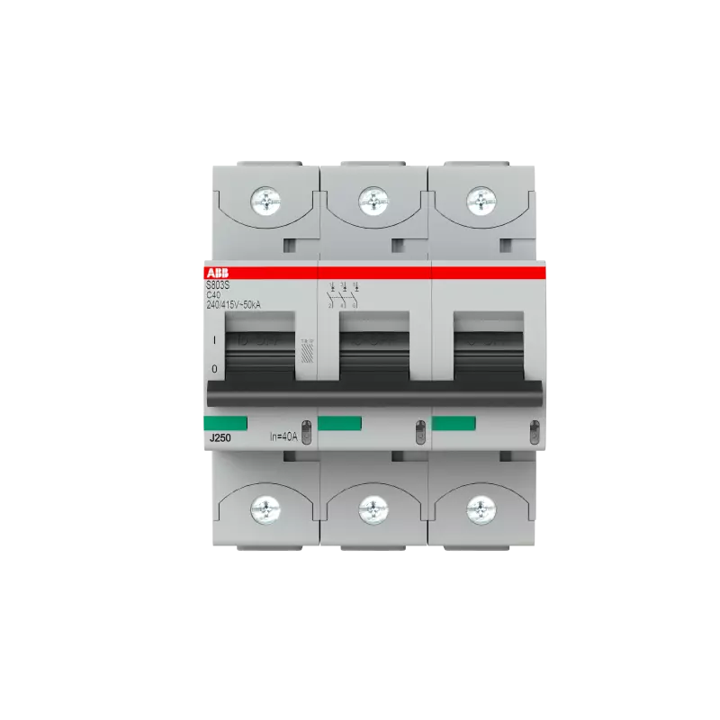   ABB S803S - 3P - 40A - C - 50kA - 3M - 400