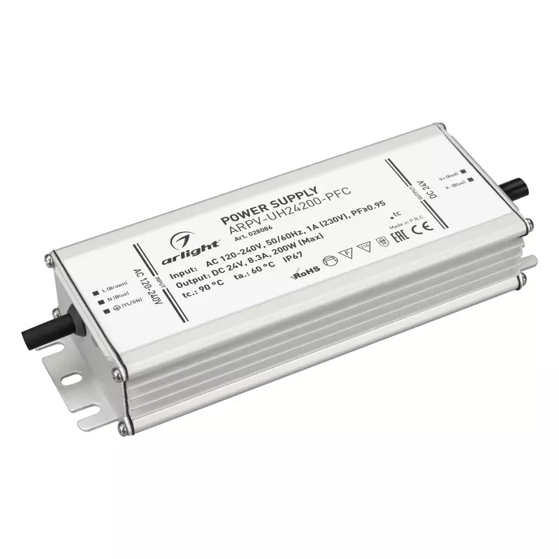   ARPV-UH24200-PFC (24V, 8.3A, 200W)