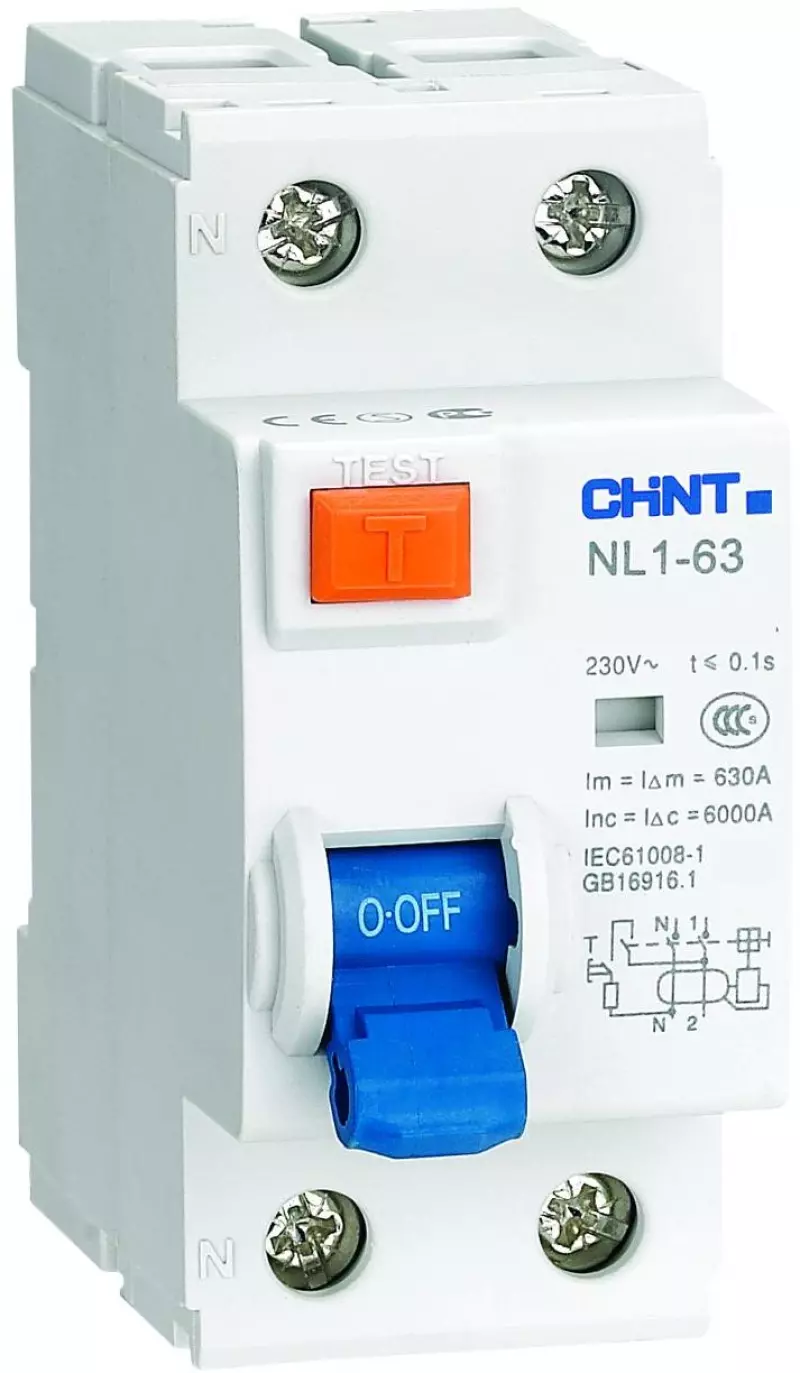    (/) Chint NL1-63 - 2P - 16A - AC - 10mA