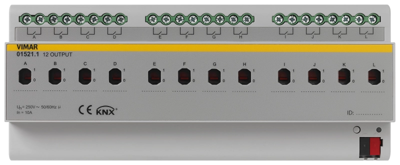    12   10, KNX, 12DIN 250V