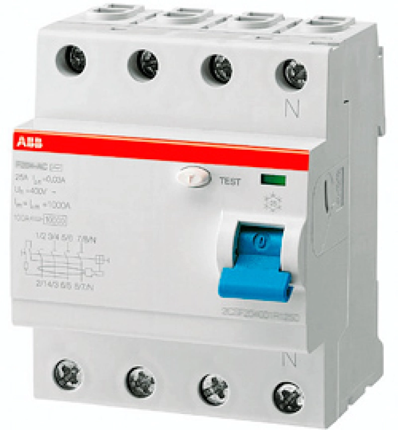    (/) ABB F204 - 4P - 80A - AC - 300mA