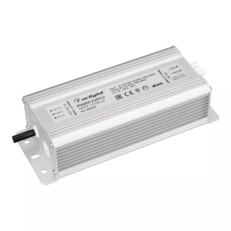   ARPV-12100-D (12V, 8.3A, 100W)