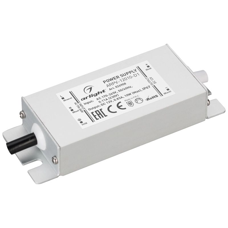   ARPV-12010-D1 (12V, 0.83A, 10W)