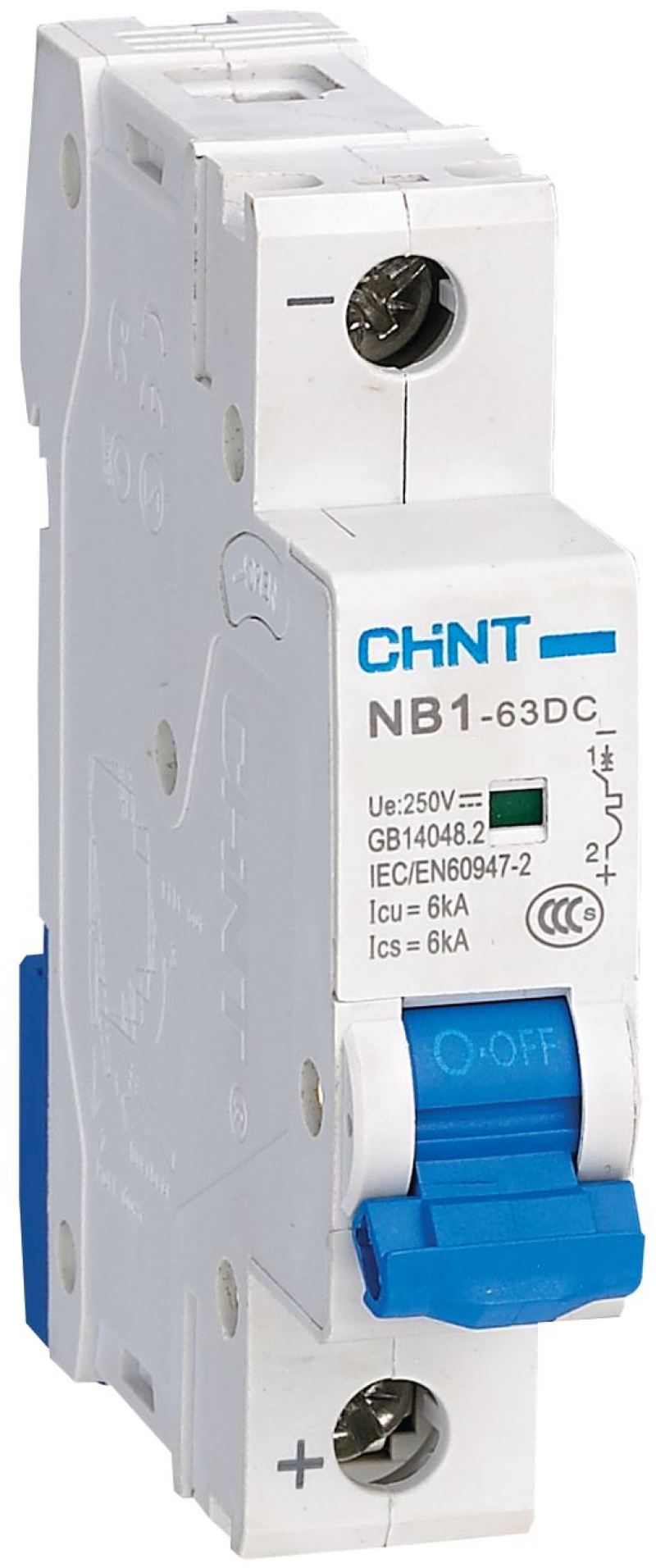   Chint NB1-63DC - DC - 1P - 25A - C - 6kA - 1M