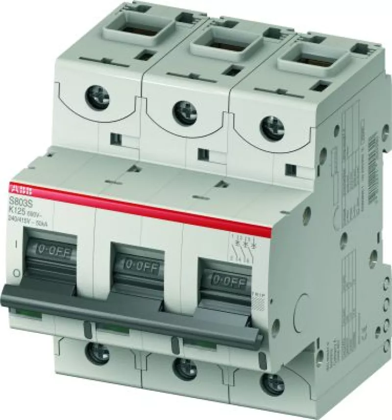   ABB S803S - 3P - 80A - K - 50kA - 3M - 690