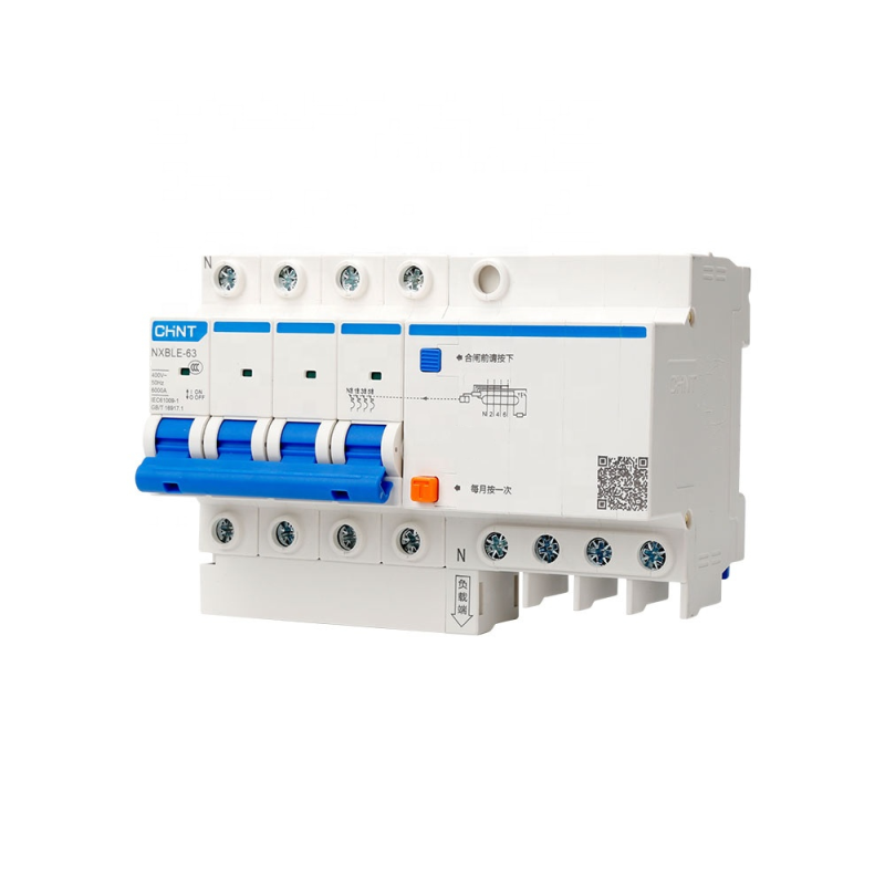   () Chint NXBLE-63 - 3P+N - 20A - AC - 100mA -  B - 6kA