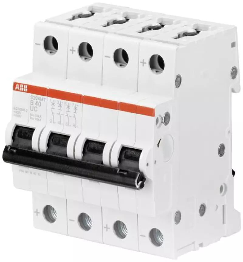   ABB S204MT UC - 4P - 3A -  K - 10kA - 4M - 400