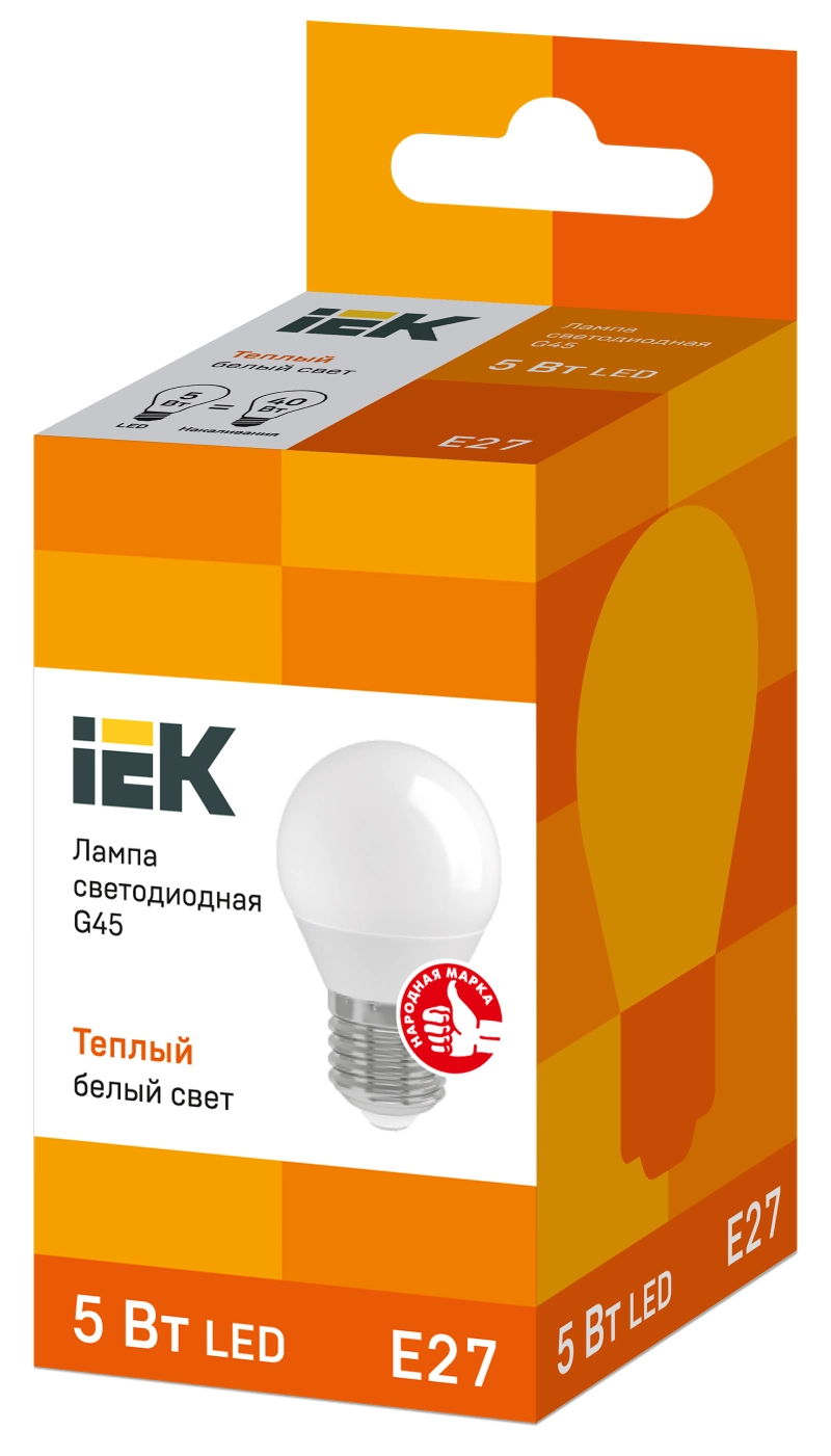   ECO G45  5 230 3000 E27 IEK