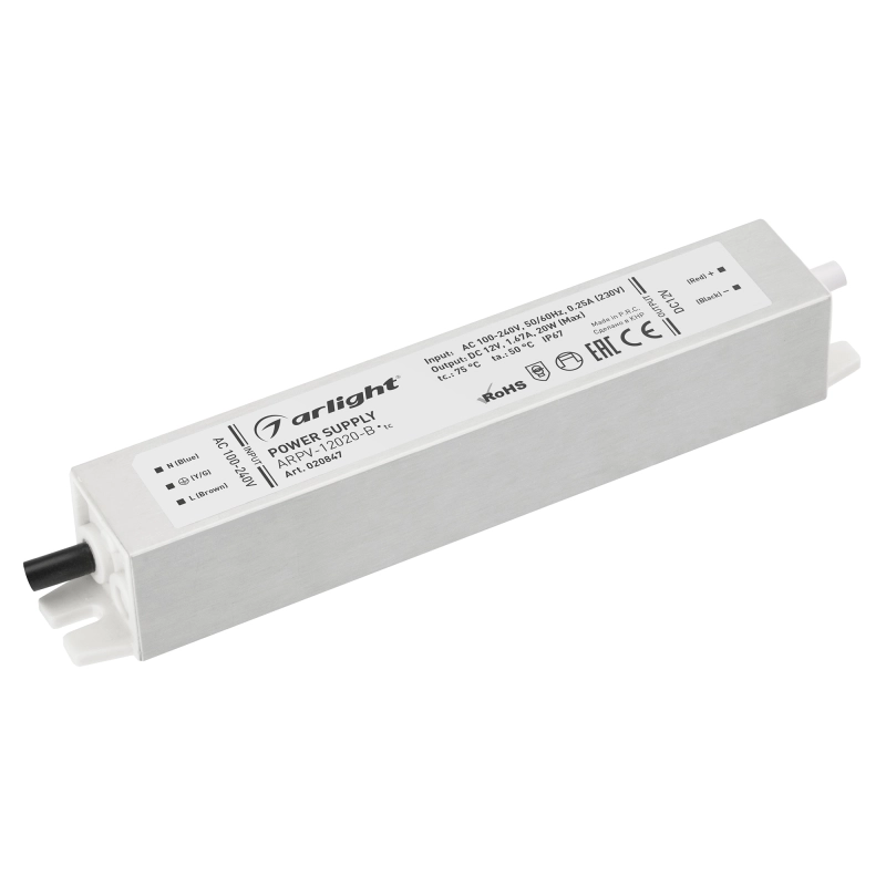   ARPV-12020-B (12V, 1.7A, 20W)