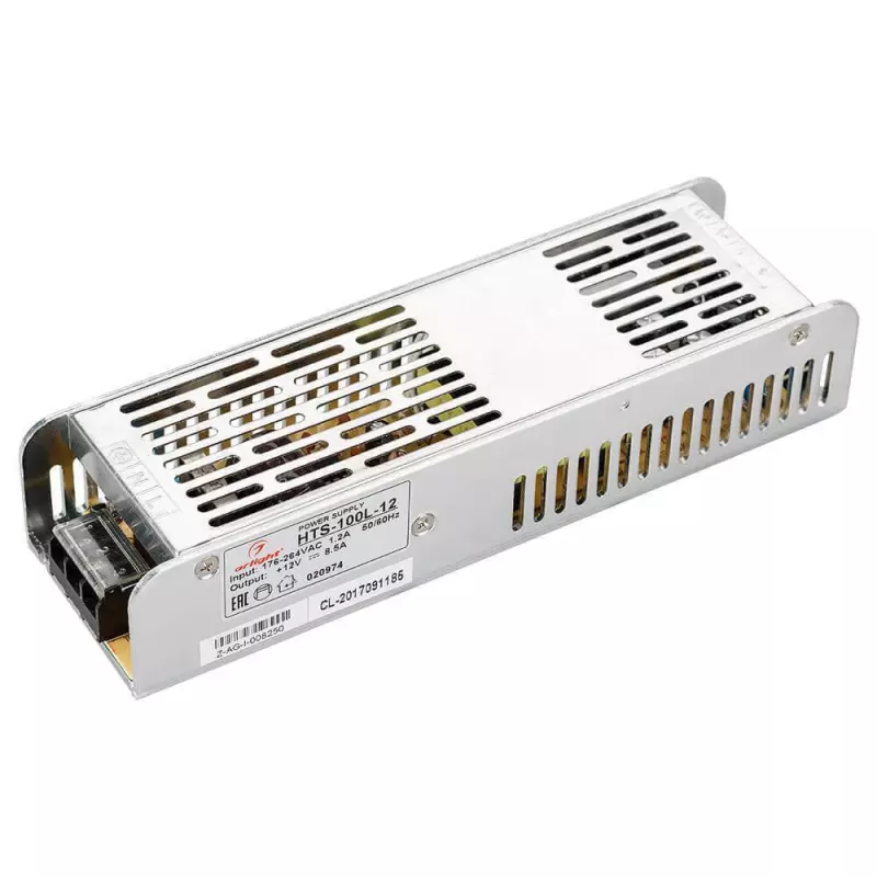   HTS-100L-12 (12V, 8.5A, 100W)