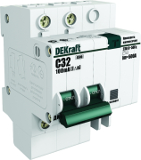   () Dekraft -101 - 2P - 25A - AC - 30mA -  C - 4.5kA