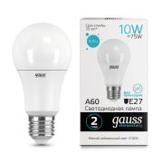  Gauss LED   E27 10W 4100K