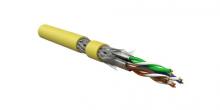 Hyperline ISFTP4-C7-P26/7-PVC-YL (500 )    Industrial Ethernet,  7, 4x2x26 AWG,   (patch), S/FTP, PVC, 