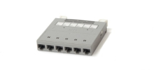 Hyperline PPTR-CSS-1-6xRJ45-C6-SH-STL     , 6   RJ-45  6