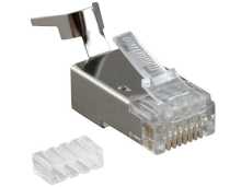 Hyperline PLUG-8P8C-UV-C6-TW-SH-10  RJ-45(8P8C)   ,  6 (50 