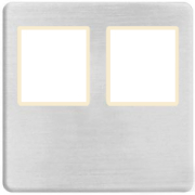    2- .  RJ-45 (nickel satin, )