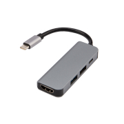  USB Type-C  4 : 1xHDMI/2xUSB 3.0 PD/1xType-C PD REXANT