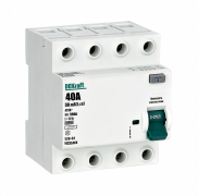    (/) Dekraft -03 - 4P - 40A - AC - 30mA