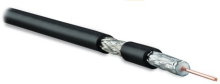 Hyperline COAX-RG6-OUTDOOR-500 (500 )   RG-6, 75  (, SAT, CATV),  - 18 AWG,    (+60 C - -40 C),   6.9, PE